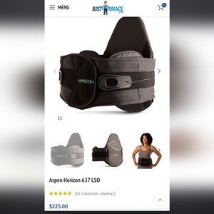Aspen Horizon Back Brace